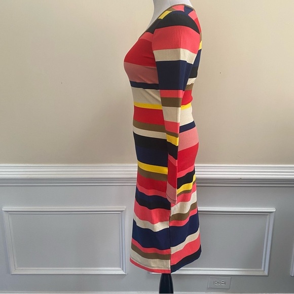 ANTHROPOLOGIE Plenty by TRACY REESE Column Bodycon Rib Stretch Dress Size XS - Picture 3 of 8